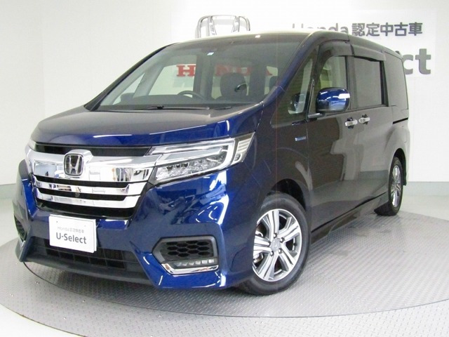 中古車 ホンダ ステップワゴン 2 0 スパーダ ハイブリッド G Ex ホンダセンシング の中古車詳細 41 000km ブルーパール 愛媛県 287 8万円 中古車情報 中古車検索なら 車選びドットコム 車選び Com