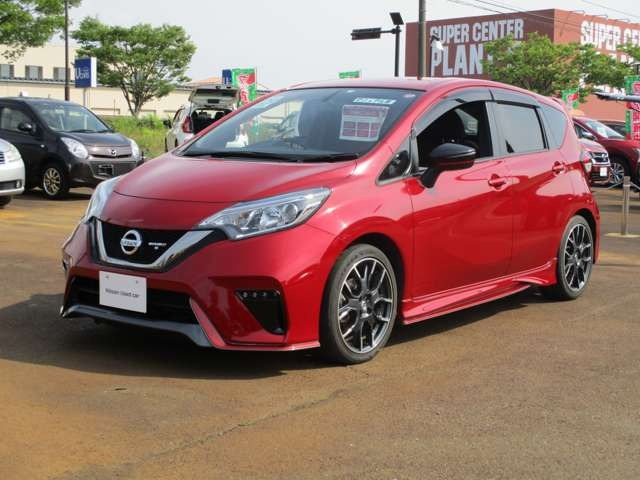 中古車 日産 ノート 1 6 Nismo S の中古車詳細 47 000km レッド 新潟県 169 4万円 中古車情報 中古車検索なら 車選びドットコム 車選び Com