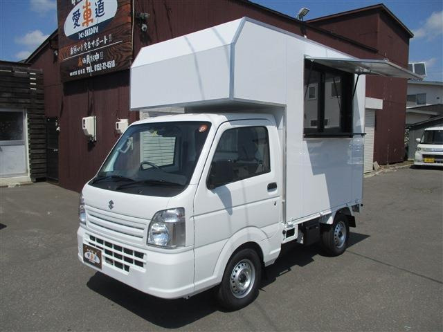 中古車 スズキ キャリイ キッチンカー 4wd 移動販売車 ブレーキサポート At の中古車詳細 登録済未使用車 11km走行 ホワイト 北海道 264 8万円 中古車情報 中古車検索なら 車選びドットコム 車選び Com