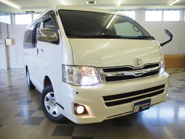 中古車 トヨタ ハイエースバン V スーパーgl ベッドキット 社外ナビ 4wd の中古車詳細 46 772km パール 新潟県 259万円 中古車情報 中古車検索なら 車選びドットコム 車選び Com
