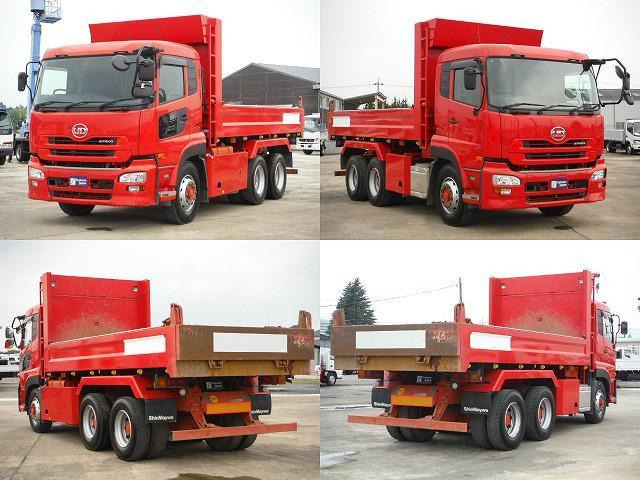 中古車 日産ディーゼル クオン ダンプ ダンプ積載8 6t 10 0d 12f 電動シート の中古車詳細 198 000km レッド 茨城県 598万円 中古車情報 中古車検索なら 車選びドットコム 車選び Com