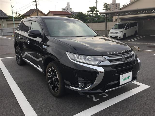 中古車 三菱 アウトランダーphev 2 4 G プレミアムパッケージ 4wd 4wd 本革シート の中古車詳細 4 000km アメジストブラック 大阪府 279 8万円 中古車情報 中古車検索なら 車選びドットコム 車選び Com