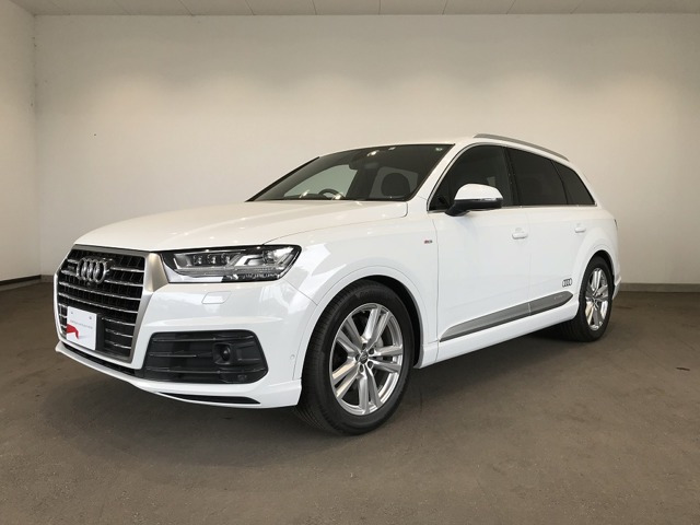 中古車 アウディ Q7 45 Tfsi クワトロ 4wd S Line認定中古車 の中古車詳細 4 000km ホワイト 宮城県 698万円 中古車情報 中古車検索なら 車選びドットコム 車選び Com