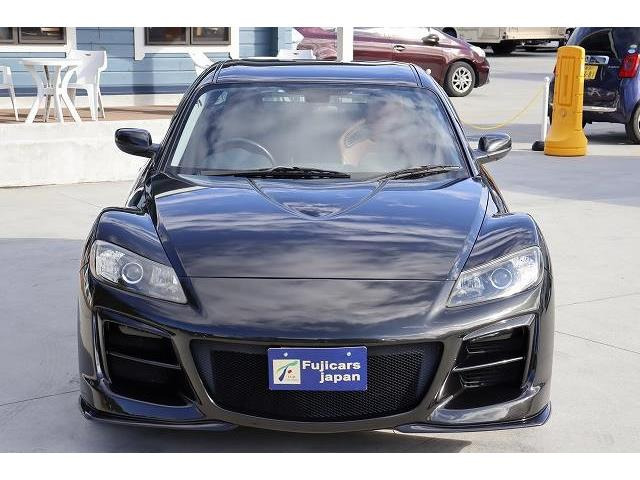 中古車 マツダ RX-8 スピリットR HDDナビ 純正レカロ エアロバンパー