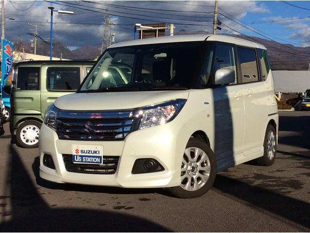 中古車 スズキ ソリオ 1 2 ハイブリッド Hybrid Mx 4wd の中古車詳細 13 000km パールホワイト 長野県 180万円 中古車情報 中古車検索なら 車選びドットコム 車選び Com