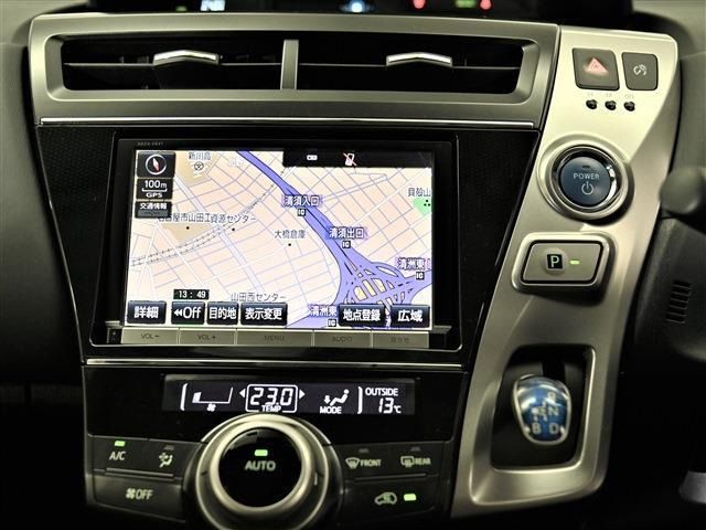 トヨタ プリウス‪α‬ 純正メーカー装着ナビ 86100-47181