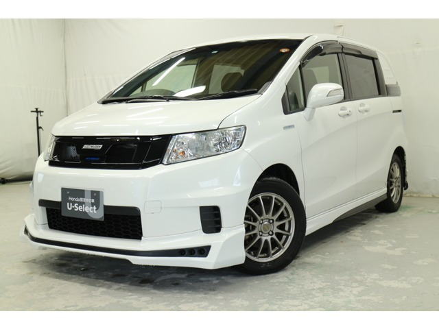 中古車 ホンダ フリードスパイクハイブリッド 1 5 ジャストセレクション の中古車詳細 73 000km パール 秋田県 1万円 中古車情報 中古車検索なら 車選びドットコム 車選び Com