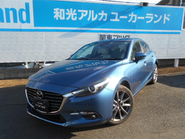 中古車 マツダ アクセラスポーツ 1 5 15xd Lパッケージ の中古車詳細 53 000km ブルー 埼玉県 151 3万円 中古車情報 中古車検索なら 車選びドットコム 車選び Com