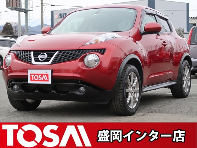 中古車 日産 ジューク 1 6 16gt Four 4wd の中古車詳細 23 000km レッド 岩手県 105 9万円 中古車情報 中古車検索なら 車選びドットコム 車選び Com
