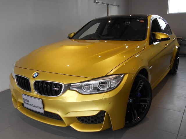 中古車 Bmw M3セダン M Dct ドライブロジック の中古車詳細 47 000km イエロー 北海道 561万円 中古車情報 中古車 検索なら 車選びドットコム 車選び Com