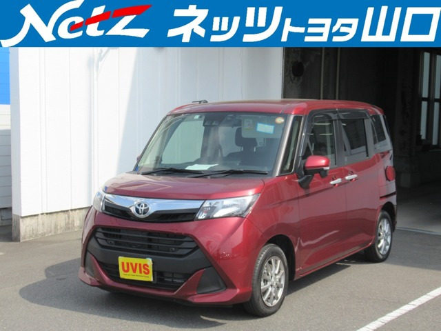 中古車 トヨタ タンク 1 0 G T の中古車詳細 14 000km ワインレッド 山口県 145万円 中古車情報 中古車検索なら 車 選びドットコム 車選び Com