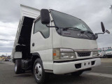 エルフ 4.8 ダンプ ロング フルフラットロー ディーゼル 4WD 