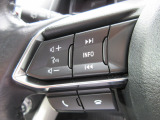 運転中でもオーディオ操作が可能なステアリングスイッチ装備!電話をを取ったり、終話も可能。