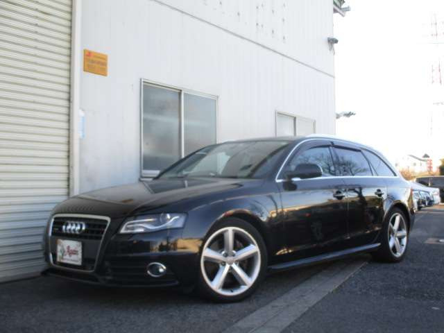 中古車 アウディ A4アバント 2.0 TFSI クワトロ 4WD 黒革スマートキー