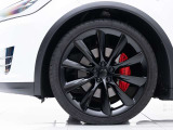 モデルX P100D 4WD 7人乗白革オートパイロット付 有償保証可