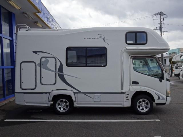 中古車 トヨタ ダイナ キャンピング車 ナッツRV クレソンボーダーED TV