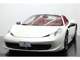 458スパイダー F1 DCT 赤革 20インチ鍛造AW ロベルタ カーボンOP