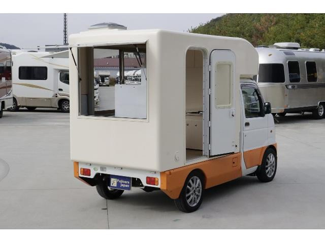 キッチンカー、移動販売車、キャンピングカー向け軽バン（関西より）
