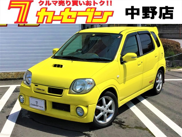 中古車 スズキ Kei ワークス 4WD の中古車詳細 (149,000km, イエロー