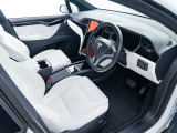 モデルX 100D 4WD 白革5人乗20インチAWエアサス有償保証可