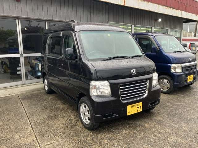 中古車 ホンダ バモスホビオ G 4WD の中古車詳細 (69,000km, ブラック