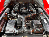V型8気筒DOHCエンジン!フェラーリパワー380Ps(カタログ値)!F129B型ボッシュ製M5・2!鍛造アルミ製ピストンやチタン製コンロッドなどの贅沢な素材が多く使用されています!