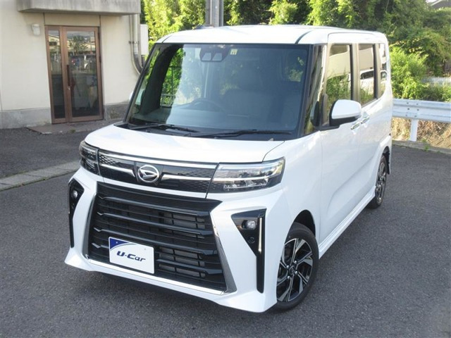 中古車 ダイハツ タントカスタム X の中古車詳細 (6km, ホワイトパール