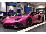 アヴェンタドール SV 4WD 600台限定車 SENSONUM 電動シート