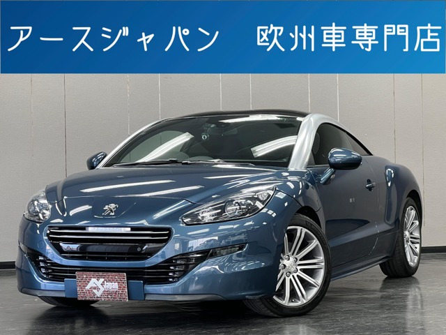 中古車 プジョー RCZ 1.6 後期 黒革ヒ-タ- ナビTV Bカメ 純正18AW の