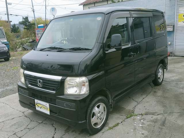 中古車 ホンダ バモス L ターボ 4WD エンジンスターター フラット