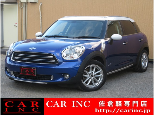 中古車 BMW MINI ミニクロスオーバー クーパー D オール4 4WD 社外SD