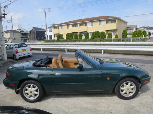 中古車 ユーノス ロードスター 1.6 Vスペシャル ガレージ保管禁煙車 の中古車詳細 (170,000km, グリーン, 埼玉県, 228万円) |  中古車情報・中古車検索なら【車選びドットコム（車選び.com）】