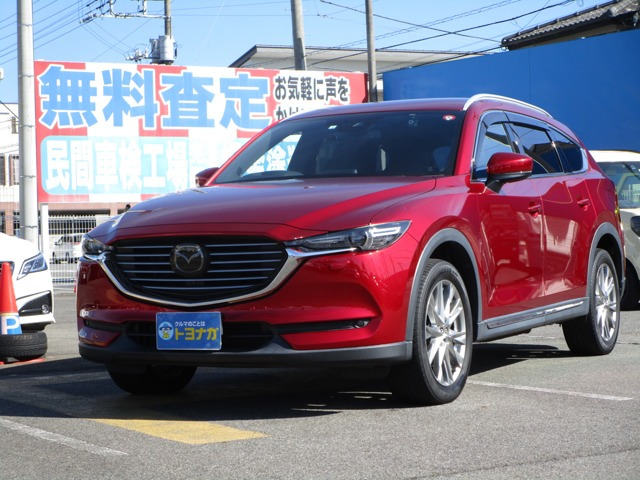 中古車 マツダ CX-8 2.2 XD Lパッケージ 4WD ナビTV360°ビューモニター