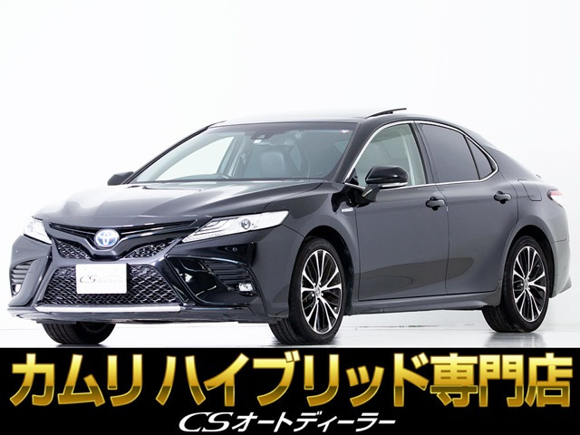 諸費用コミ】:令和1年 トヨタ カムリ 2.5 WS 禁煙車/サンルーフ/9