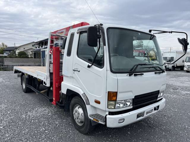 中古車 三菱ふそう ファイター ヒラセルフクレン3段ラジコン付き の