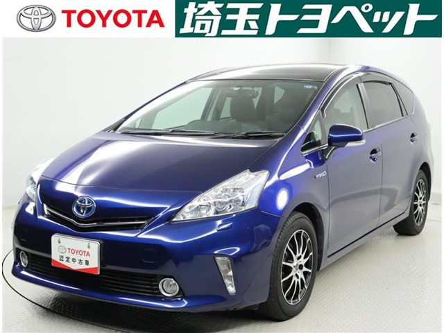 中古車 トヨタ プリウスα 1.8 G の中古車詳細 (80,000km, ダークブルー