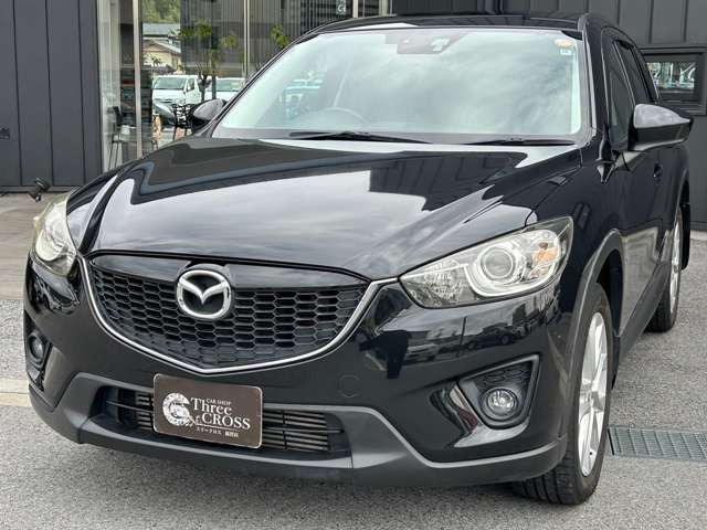 中古車 マツダ CX-5 2.2 XD Lパッケージ アルパイン純正OPナビ 黒革 