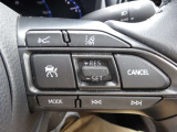 運転席周り。操作がしやすいようにスイッチが配置されてます。