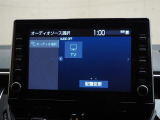 トヨタ純正の地デジフルセグ対応のディスプレイオーディオ搭載。