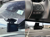 安全装備ToyotaSafetySense★衝突回避支援システム付いてます!!今では必需品となったドライブレコーダー【ZDR-015】も付いてます♪