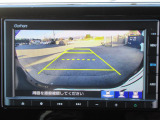 【バックカメラ】ガイド線表示機能付バックカメラです。後退時、いつでもナビに映像が表示がされるので安心です。