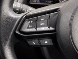 ステアリングスイッチ各種は運転中に手や視線を外すことなく操作可能です。