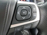 ドライブモニターの表示項目の切り替えや、各設定画面での操作に使用します。その他「レーンデパーチャーアラートスイッチ」「車間距離切り替えスイッチ」」も付いてます。