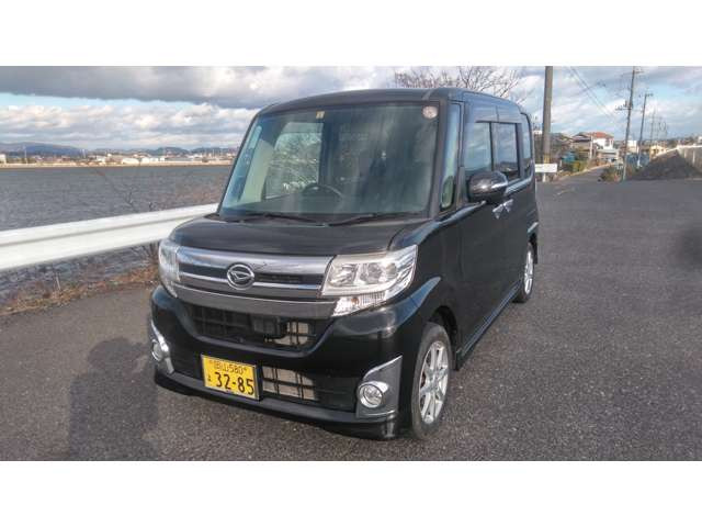 ダイハツ タントカスタム X CVT エコアイドル 左電動スライド ABS 禁煙