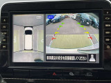 アラウンドビューモニター装備☆上から見たような画面で車庫入れも縦列駐車も安心です♪
