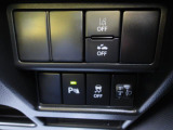 リヤパーキングセンサー&ESP&デュアルセンサーブレーキ&車線逸脱防止、各ボタン運転席右下にございます。