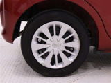タイヤサイズは165/65R14!ホイールキャップキズ多めになります。納車前の点検時にタイヤ交換させていただきます!