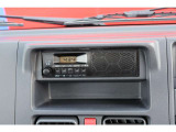 AM/FMラジオ標準装備です。