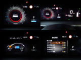 デジタル表示スピードメーターです。 走行距離 8334km ★ディスプレイに映し出される多彩な情報が、快適なドライブをサポートします。