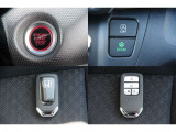 ☆ECONボタン☆車全体を低燃費モードに自動制御☆ホンダスマートキー☆ポケットやバックに携帯していればボタン一つで施錠&解除☆
